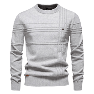 Burkhard | Pull pour hommes élégant avec motif à carreaux
