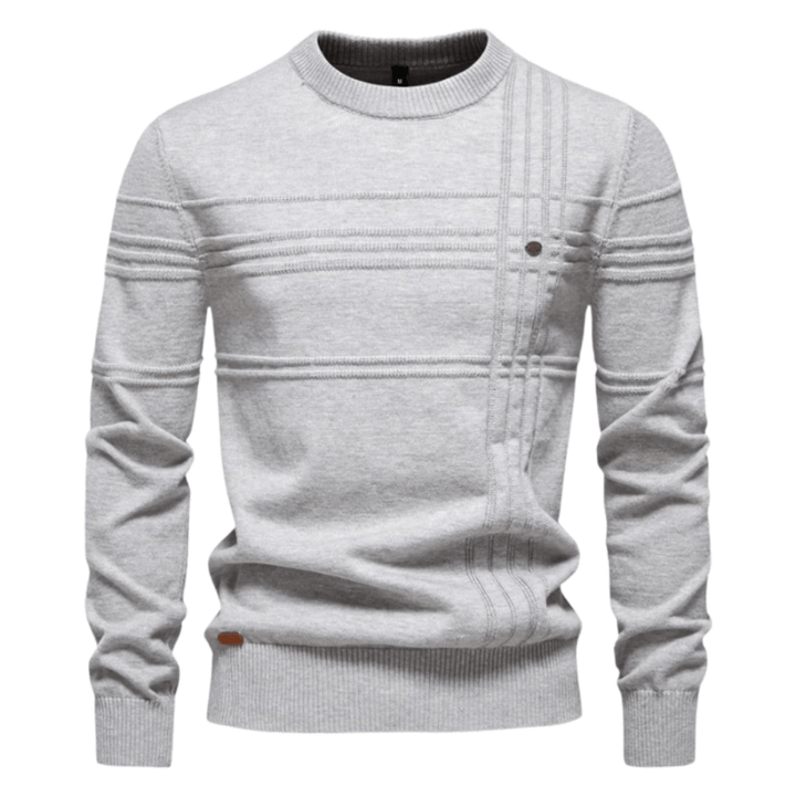 Burkhard | Pull pour hommes élégant avec motif à carreaux