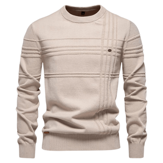 Burkhard | Pull pour hommes élégant avec motif à carreaux