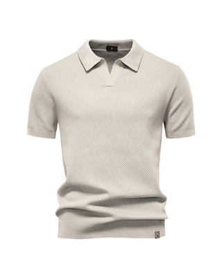 Août | Polo-shirt structuré décontracté