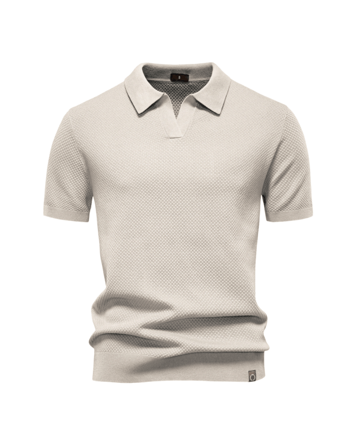 Août | Polo-shirt structuré décontracté