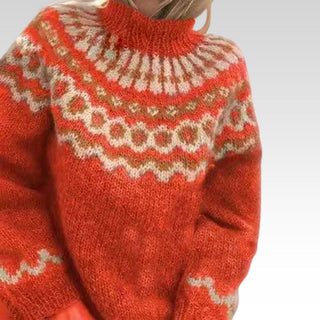 Sylvia™| Pull à col roulé élégant