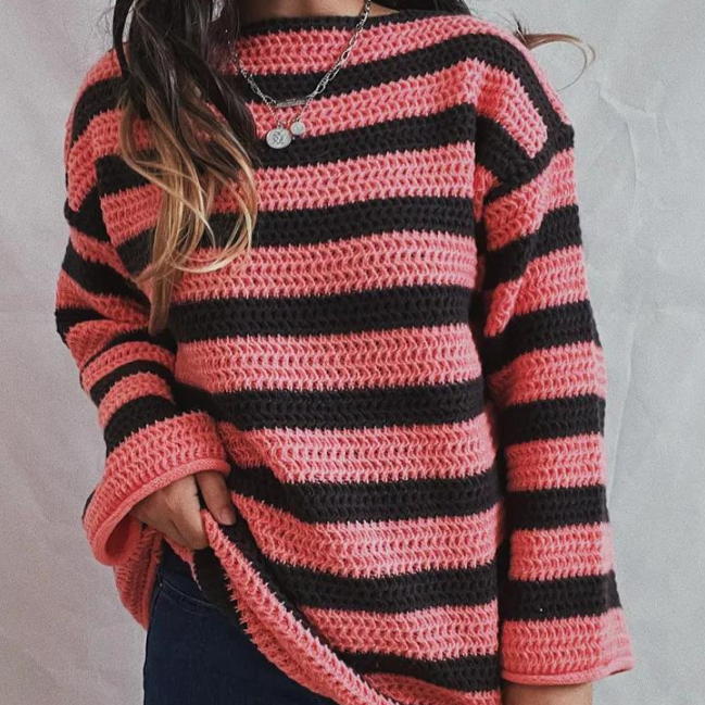 Leah | Pull Oversize Douillet