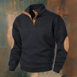 Martin | Pull Henley avec col montant