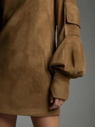 Glessie | Robe mini à col roulé