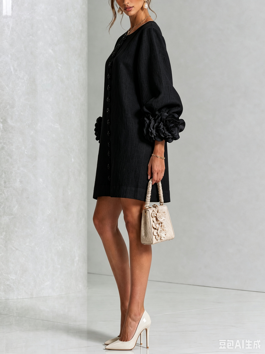 Élodie™ | Robe Élégante à Fleurs