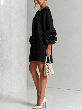 Élodie™ | Robe Élégante à Fleurs