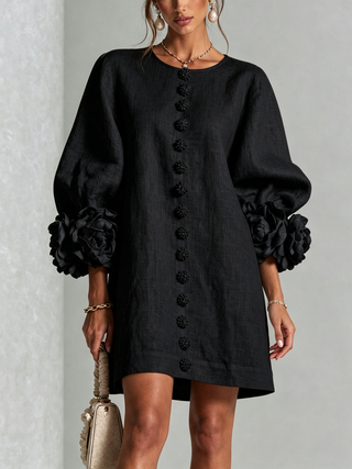 Élodie™ | Robe Élégante à Fleurs