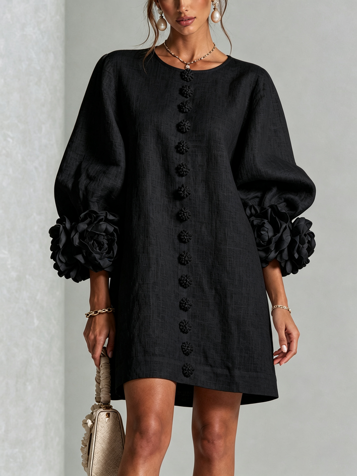 Élodie™ | Robe Élégante à Fleurs