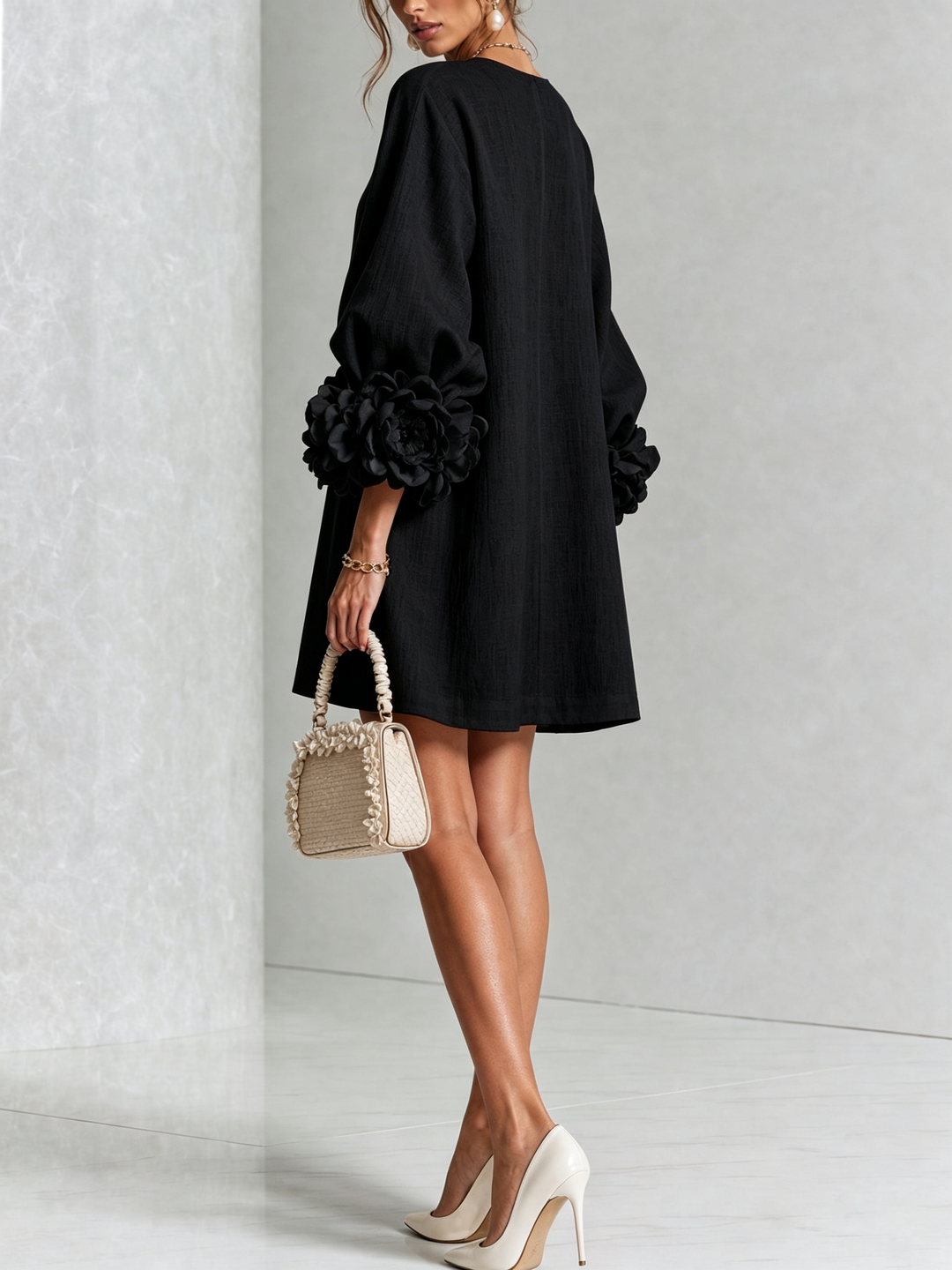 Élodie™ | Robe Élégante à Fleurs