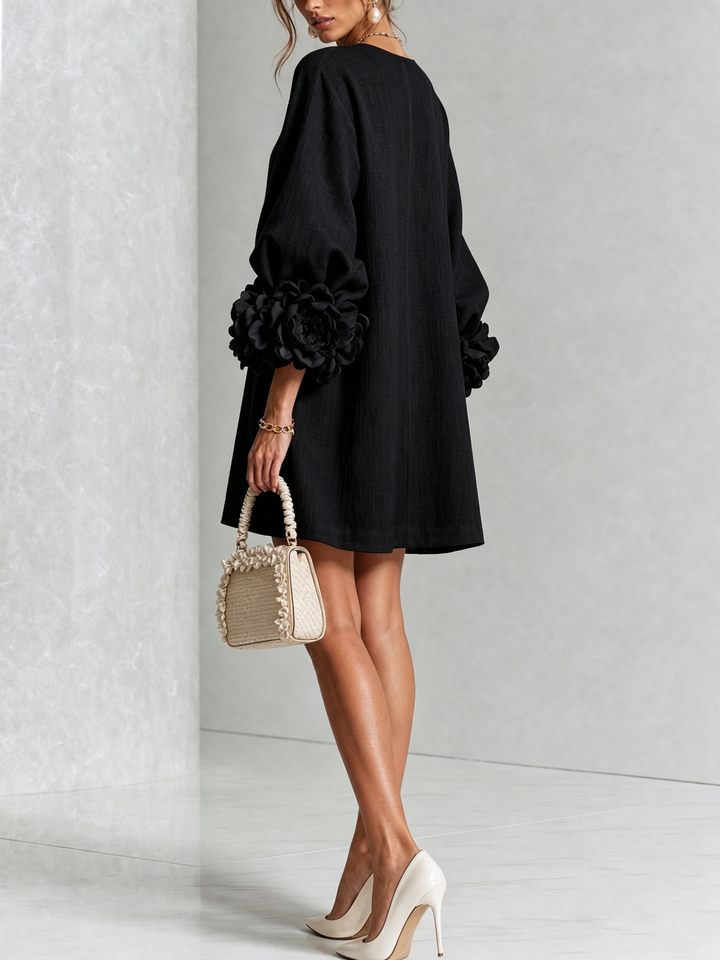 Élodie™ | Robe Élégante à Fleurs
