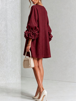 Élodie™ | Robe Élégante à Fleurs
