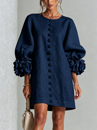 Élodie™ | Robe Élégante à Fleurs