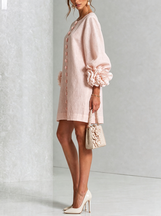 Élodie™ | Robe Élégante à Fleurs