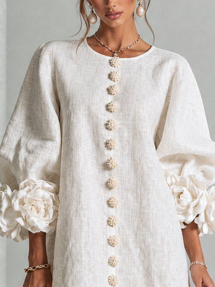 Élodie™ | Robe Élégante à Fleurs