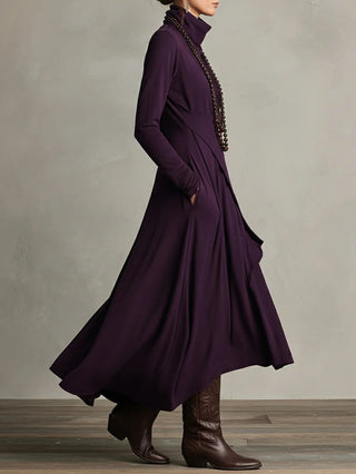 Gaille | Robe Maxi Col Roulé