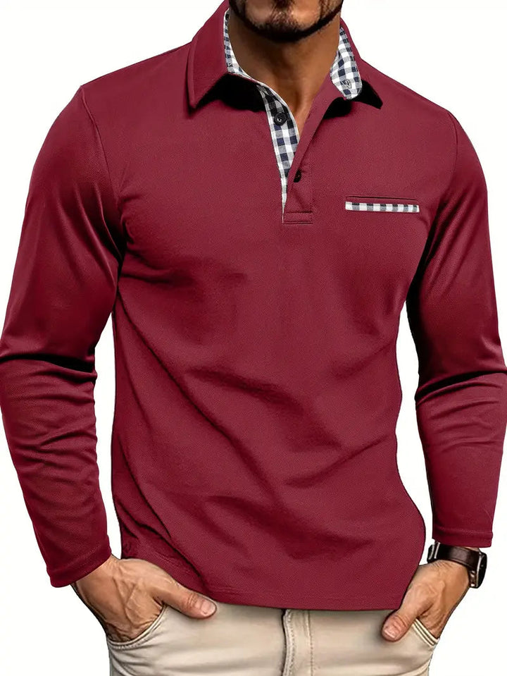 Piter - Polo-shirt à manches longues