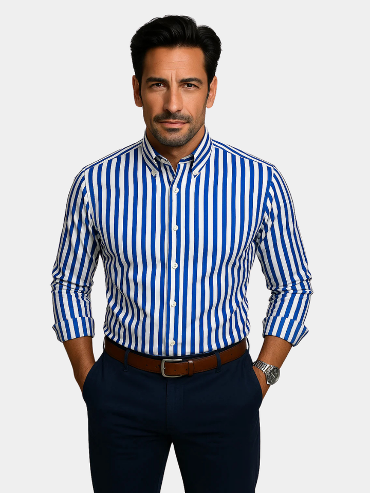 Klauf | Chemise à rayures pour hommes