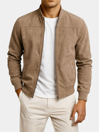 Kaltberg | Veste en daim pour hommes