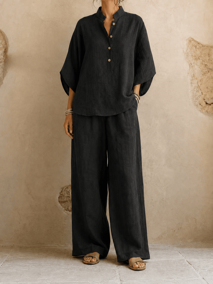 Élise™ | Ensemble Deux Pièces Fluide & Élégant