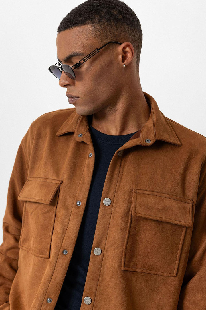 Roland | Chemise avec détails en boutons métalliques