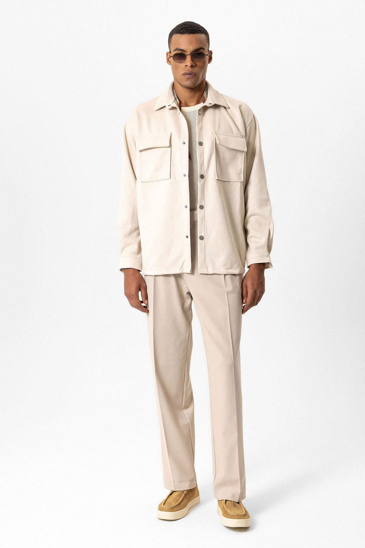Sven | Chemise avec détails en boutons métalliques