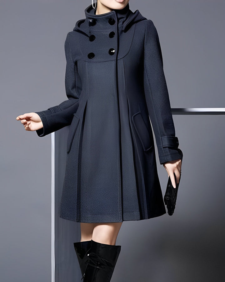 Alice | Veste à capuche avec écharpe