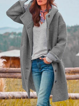 Amelie | Manteau d'Hiver Long et Élégant