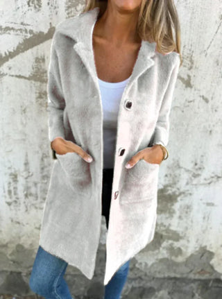 Patricia | Cardigan long en tricot