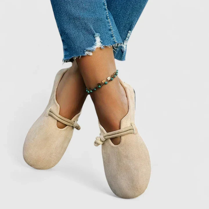 Reah | Mocassin plat tendance avec cordon