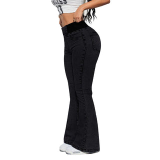 Jeans Stretch Taille Haute pour Femmes