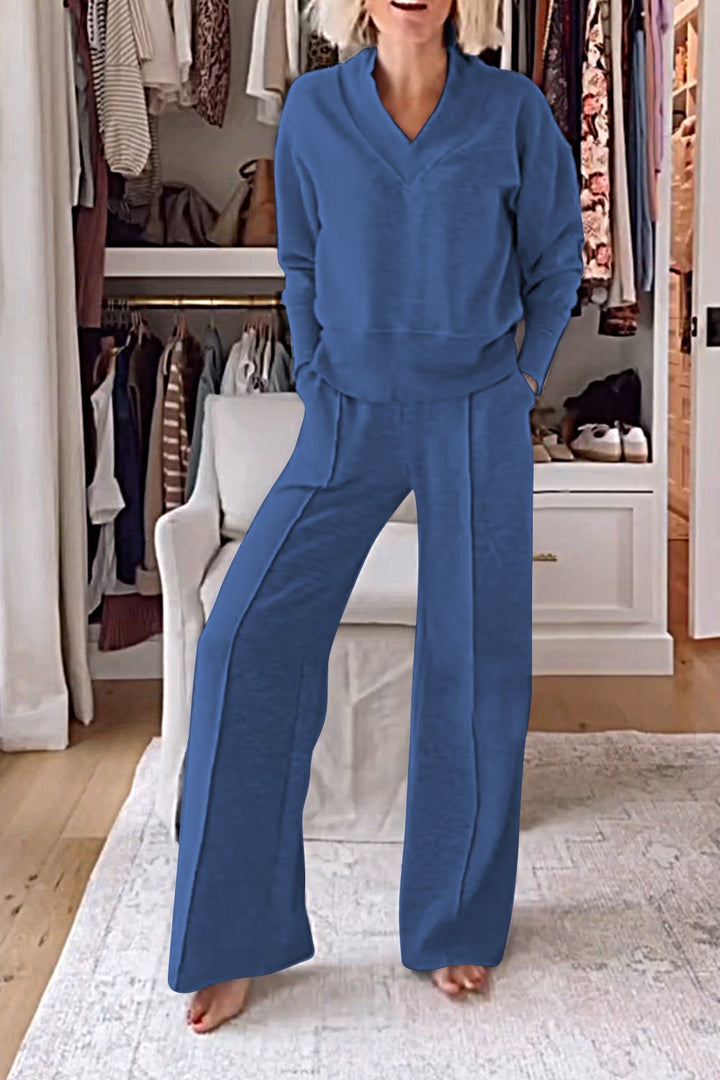 Rianne | Ensemble deux pièces avec design à col en V