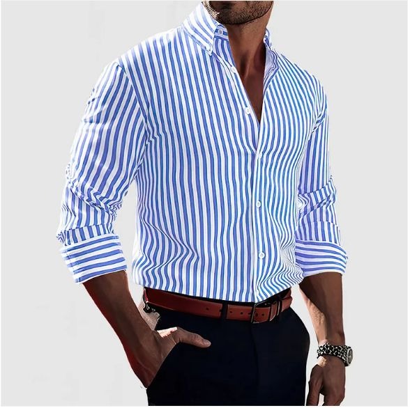 Ephraim | Chemise Rayée Classique (1+1 GRATUIT)