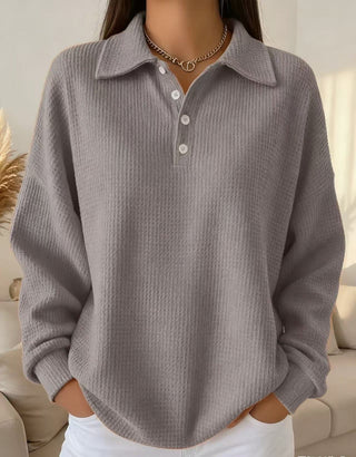 Mylene | Pull Polo Structuré