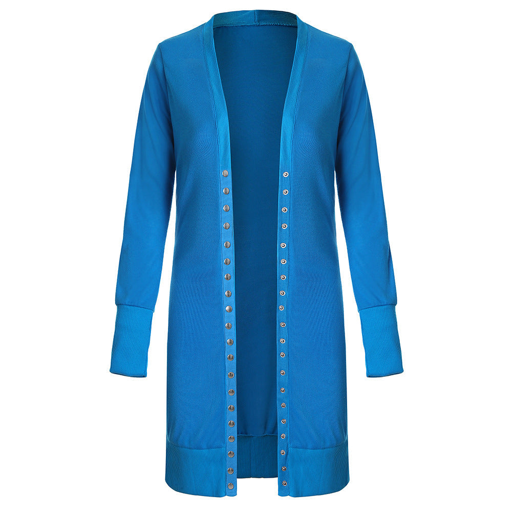 Luzia | Cardigan mi-long avec boutons