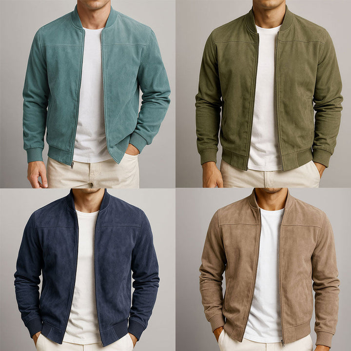 Kaltberg | Veste en daim pour hommes