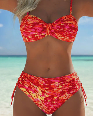 Audrey | Bikini avec un motif abstrait