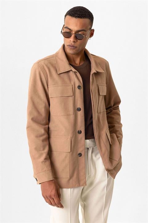 Ivar | Manteau avec patte de boutonnage cachée