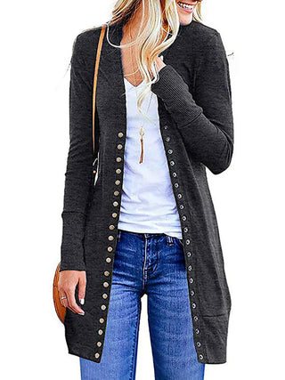 Luzia | Cardigan mi-long avec boutons