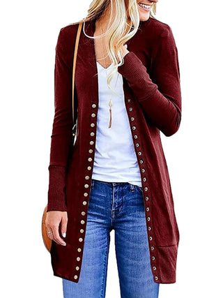 Luzia | Cardigan mi-long avec boutons