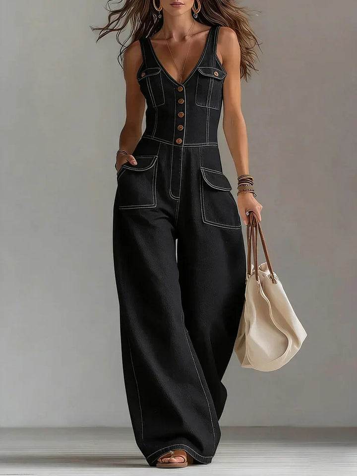 Sofia | Combinaison en Denim Rilassato