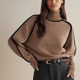 Valerie | Pull Col Polo à Pois