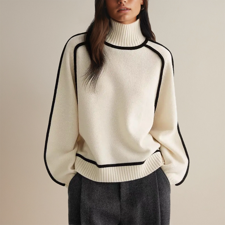 Emilie | Pull à col roulé