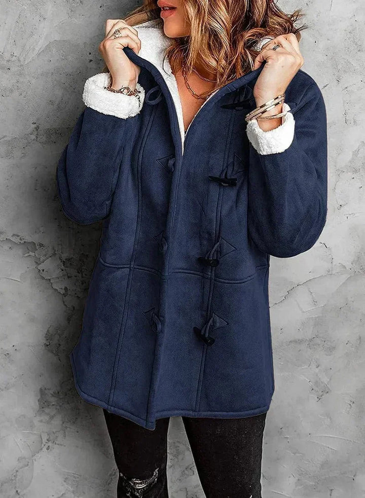 Samantha | Manteau en coton élégant avec capuche