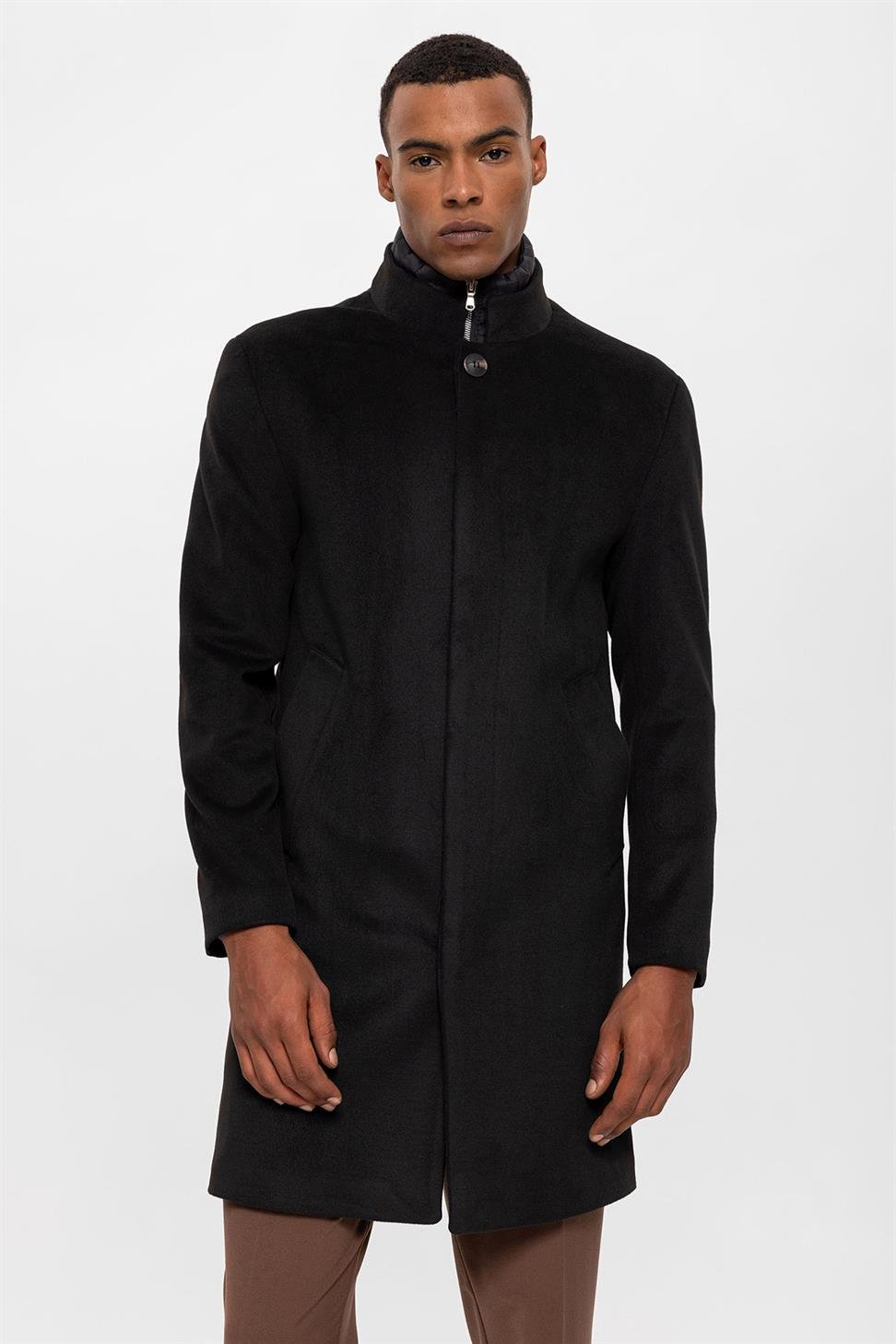 Sigge | Manteau à Col Montant