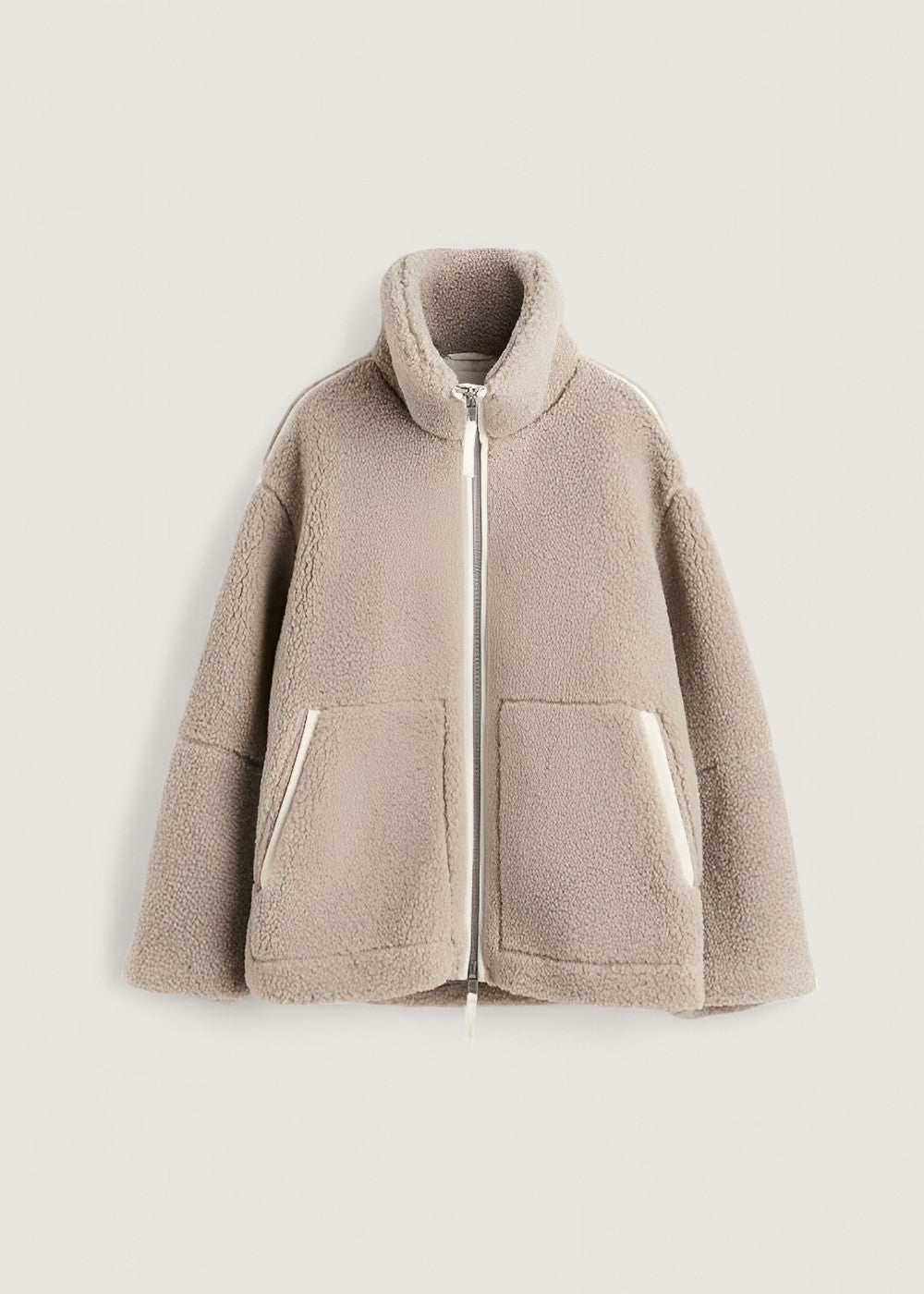 Maxine | Veste teddy avec zip