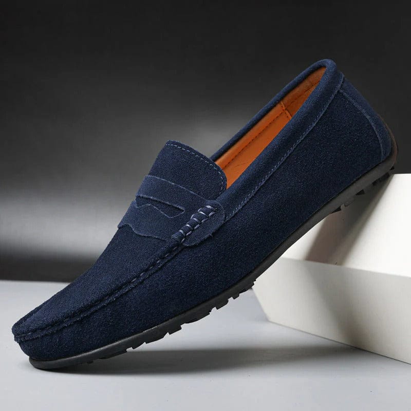 Lova & Lior | Mocassins en daim de première qualité pour homme