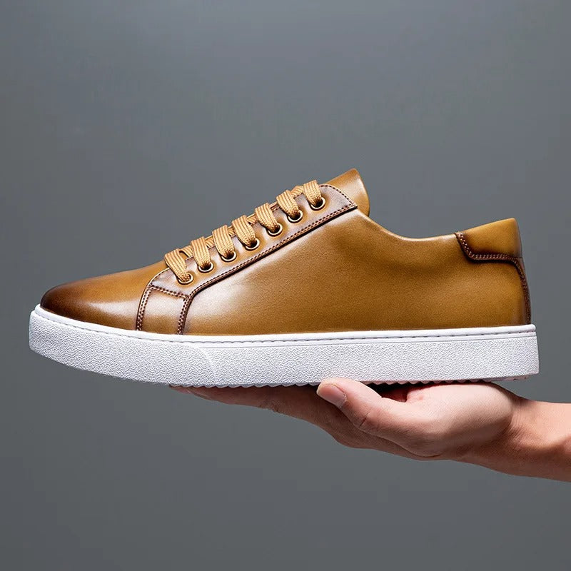 Franco | Baskets pour hommes en simili cuir