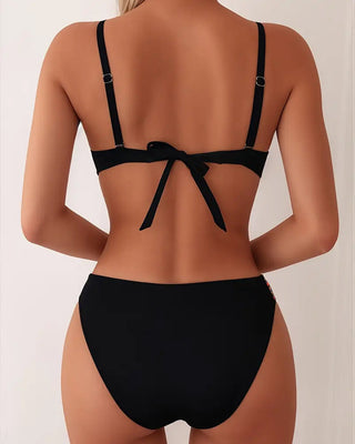 Lois | Ensemble de Bikini Sexy à Décolleté dans le Dos