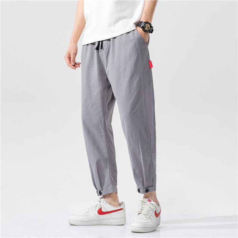 Theo - Pantalons Ajustés en Coton